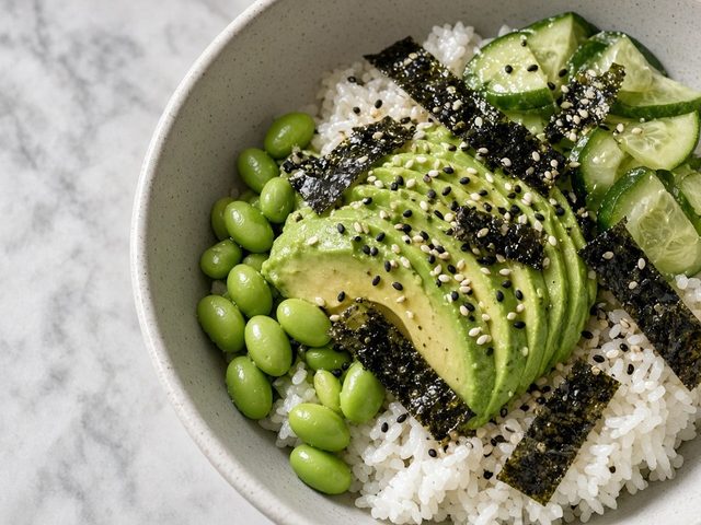 Bowl nori avocat