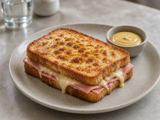 Croque monsieur restes
