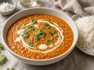 Dahl de lentilles corail