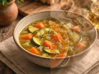 Soupe de lentilles grecque