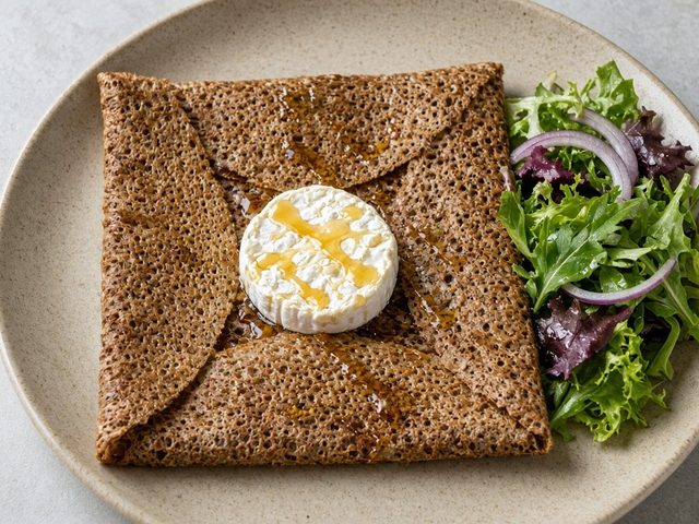 Galette chèvre-miel