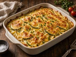 Gratin de légumes au fromage
