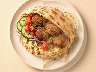 Assiette labneh