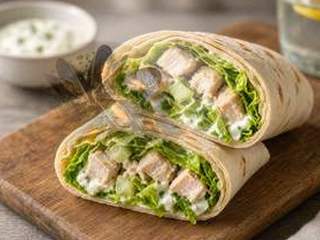 Wraps laitue poulet