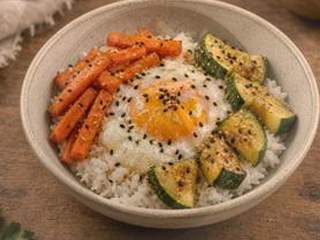 Riz coco mangue