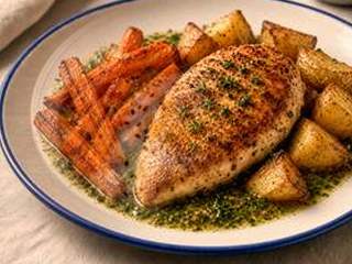 Poulet mole express