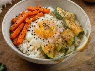 Bowl lentilles oignons