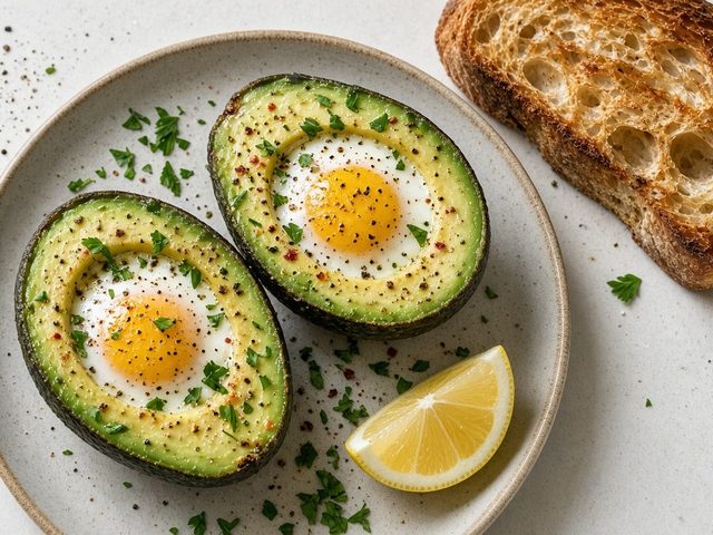Œufs cocotte avocat