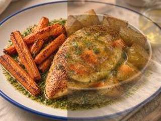 Poulet braisé