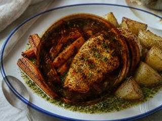 Poulet sauce moutarde