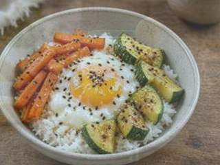 Bowl raita et riz