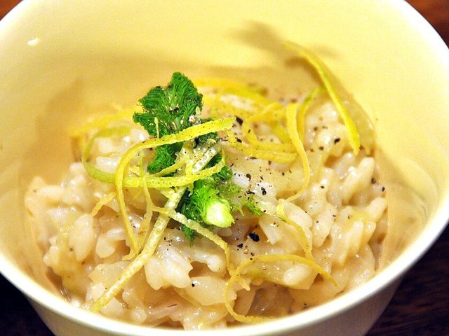 Risotto citron
