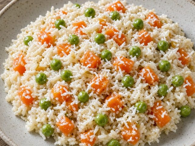 Riz coco légumes