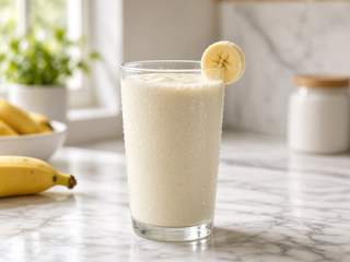 Smoothie yaourt-banane