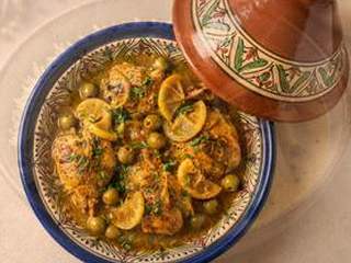 Tajine artichauts petits pois