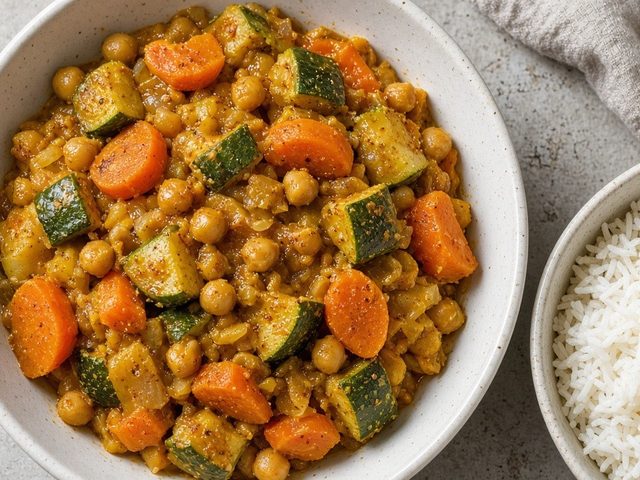 Mijoté légumes épices