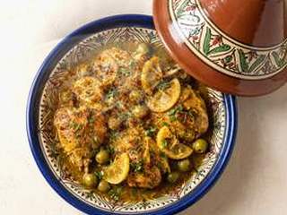 Poulet pruneaux amandes