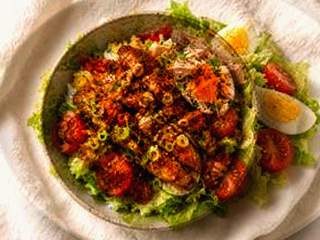Salade concombre thaïe